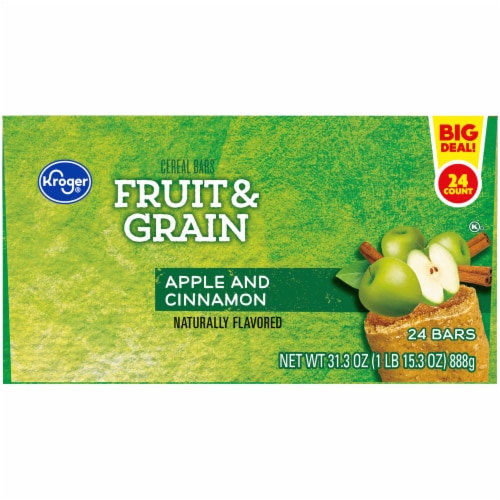 Kroger® Apple Cinnamon Cereal Bars BIG Deal! Perspective: left