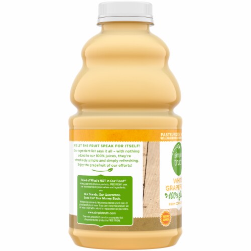 Simple Truth® White Grapefruit Juice Perspective: left