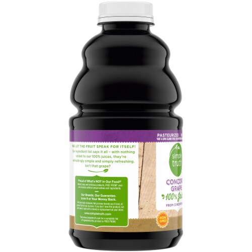 Simple Truth® Concord Grape Juice Perspective: left