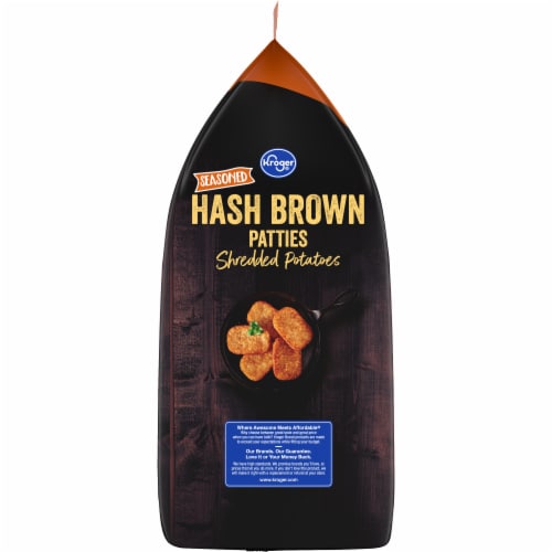 Kroger® Seasoned Hash Brown Shredded Potato Patties Perspective: left