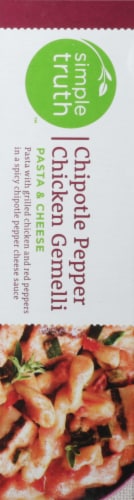 Simple Truth™ Chipotle Pepper Chicken Gemelli Pasta & Cheese Frozen Meal Perspective: left