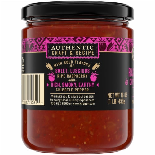 Private Selection® Medium Raspberry & Chipotle Pepper Salsa Perspective: left