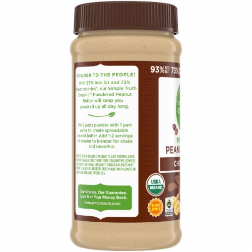 Simple Truth Organic™ Chocolate Powdered Peanut Butter Perspective: left