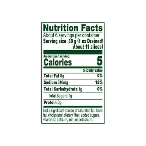Simple Truth Organic® Medium Hot Sliced Jalapeno Peppers Perspective: left