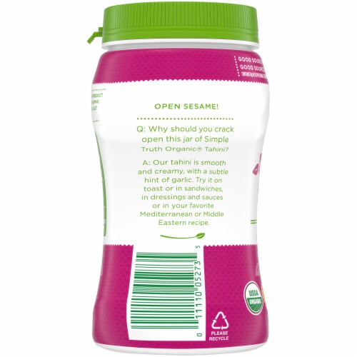Simple Truth Organic® Garlic Tahini Perspective: left