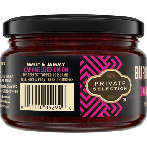 Private Selection® Caramelized Onion Burger Topper Perspective: left