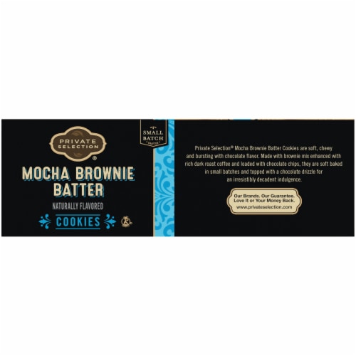 Private Selection® Mocha Brownie Batter Cookies Perspective: left