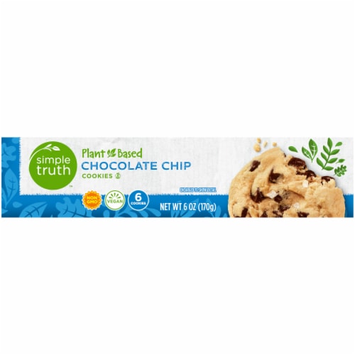 Simple Truth™ Plant-Based Chocolate Chip Cookies Perspective: left
