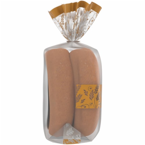 Private Selection® Sugar Free 100% Whole Wheat Hot Dog Buns Perspective: left