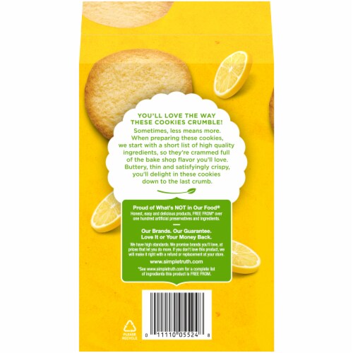 Simple Truth™ Lemon Thin and Crispy Cookies Perspective: left
