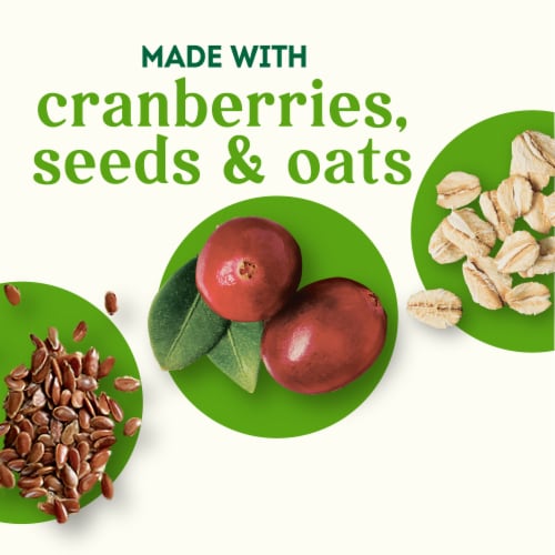 Simple Truth® Cranberry Oat Crisp Crackers Perspective: left