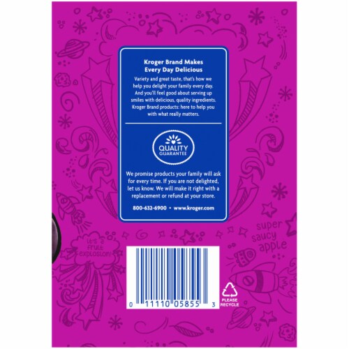Kroger® Tropical Fruit Applesauce Pouches Perspective: left