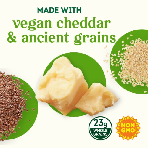 Simple Truth® Ancient Grains Vegan White Cheddar Rice Crackers Perspective: left
