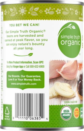 Simple Truth Organic® Seasoned Black Beans Perspective: left