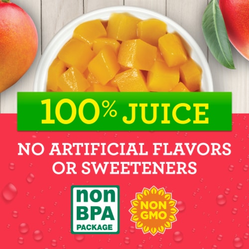 Kroger® Diced Mango Cups in 100% Juice Perspective: left