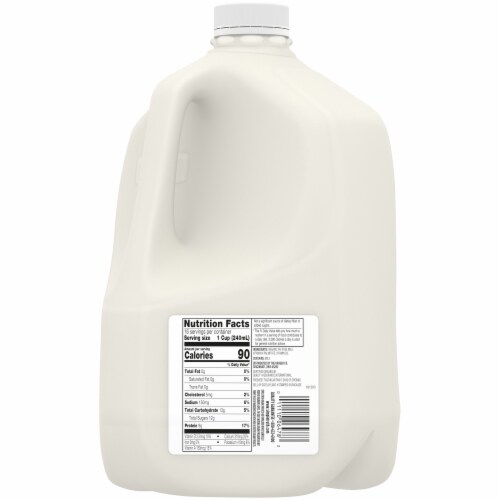 Simple Truth Organic® Fat Free Skim Milk Gallon Perspective: left