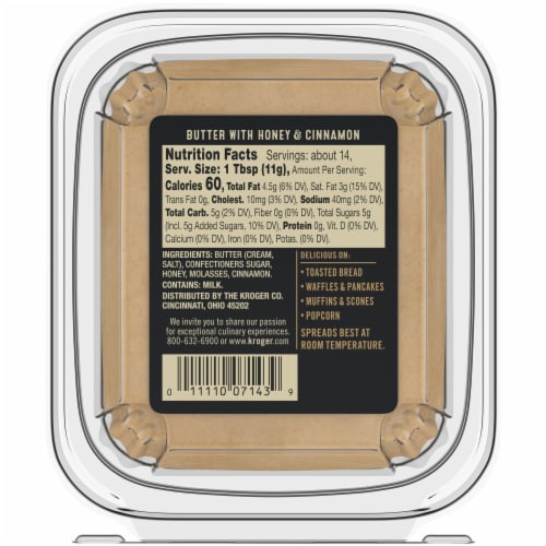 Private Selection® Premium Butter With Honey & Cinnamon Perspective: left