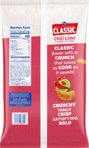 Kroger® Chili Lime Potato Chips Perspective: left