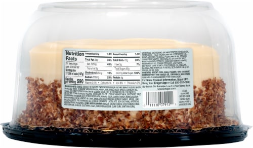 Bakery Fresh Goodness Italian Cream Double Layer Cake Perspective: left