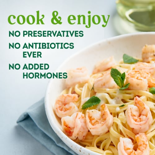 Simple Truth® Jumbo Raw Shrimp Peeled & Deveined Tail Off Perspective: left