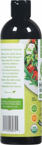 Simple Truth Organic Hemp Oil Perspective: left