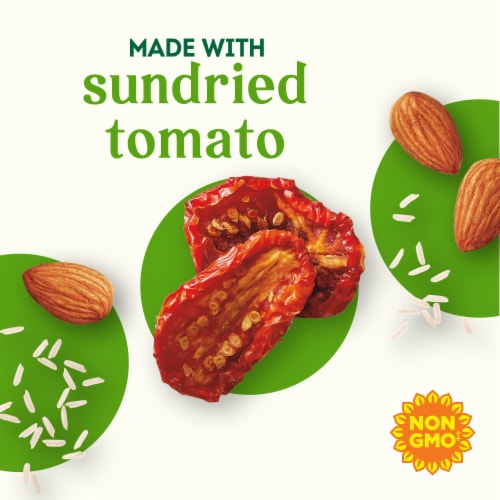 Simple Truth® Sundried Tomato Rice & Almond Crisps Crackers Perspective: left
