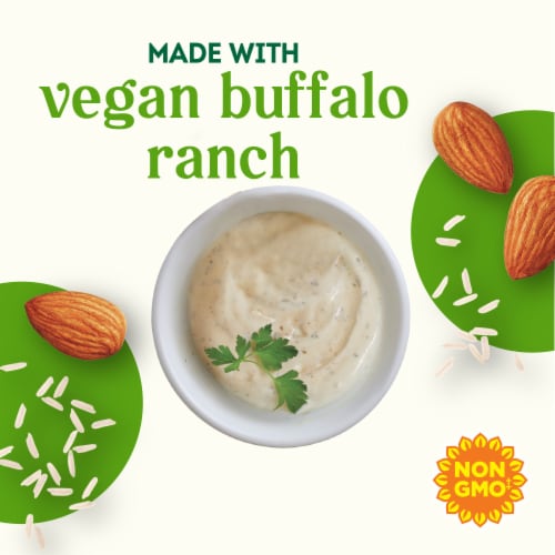 Simple Truth® Gluten Free Buffalo Ranch Rice & Almond Thin Crackers Perspective: left