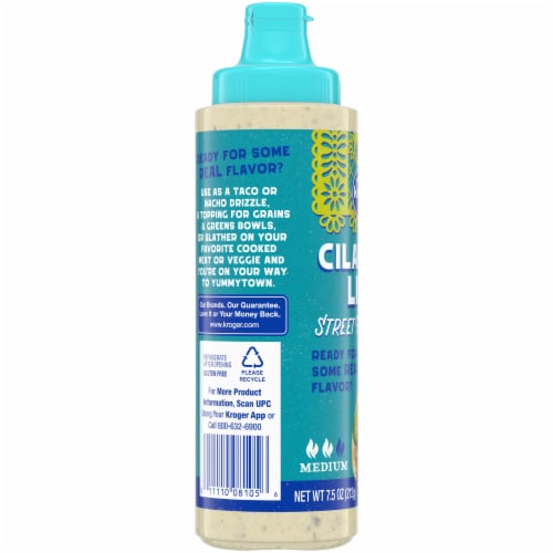 Kroger® Medium Cilantro Lime Street Taco Sauce Perspective: left
