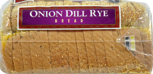 Van de Kamp's® Western Hearth™ Onion Dill Rye Bread Perspective: left