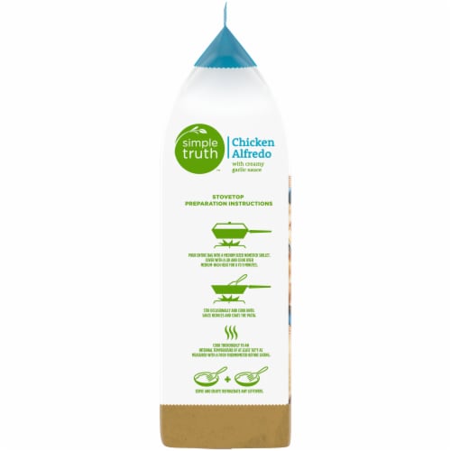 Simple Truth™ Chicken Alfredo with Creamy Garlic Sauce Skillet Frozen Meal Perspective: left