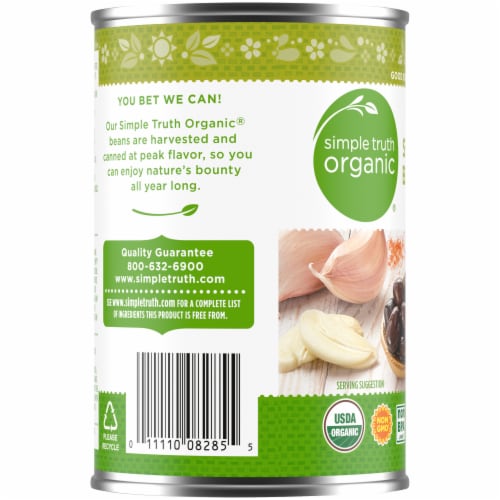 Simple Truth Organic® Seasoned Black Beans Perspective: left