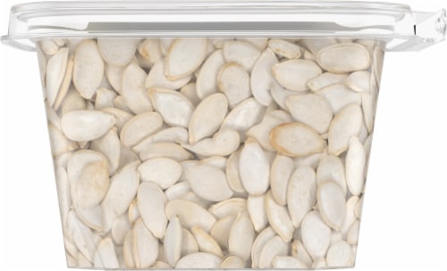 Roasted Salted Pumpkin Seeds Perspective: left