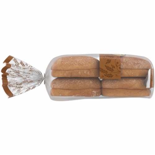 Private Selection® Cracked Wheat Extra Large Sandwich Buns Perspective: left