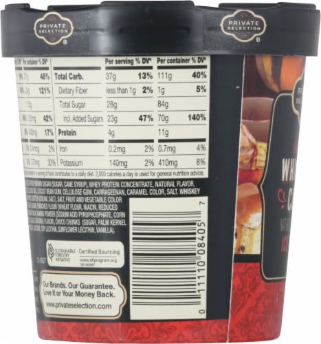 Private Selection® Amber Whiskey Cake Ice Cream Perspective: left