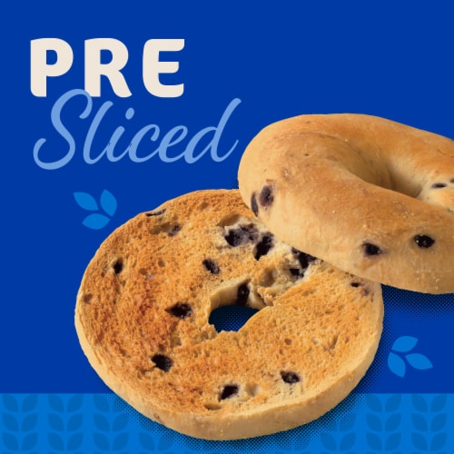 Kroger® Blueberry Bagels Perspective: left