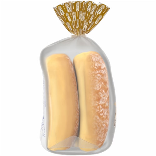 Kroger® Potato Hot Dog Buns Perspective: left