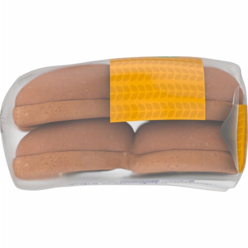 Kroger® 100% Whole Wheat Hamburger Buns Perspective: left