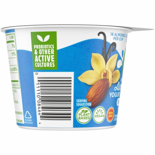 Simple Truth™ Vanilla Dairy Free Almondmilk Yogurt Cup Perspective: left