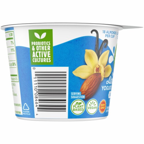 Simple Truth™ Vanilla Dairy Free Almondmilk Yogurt Cup Perspective: left