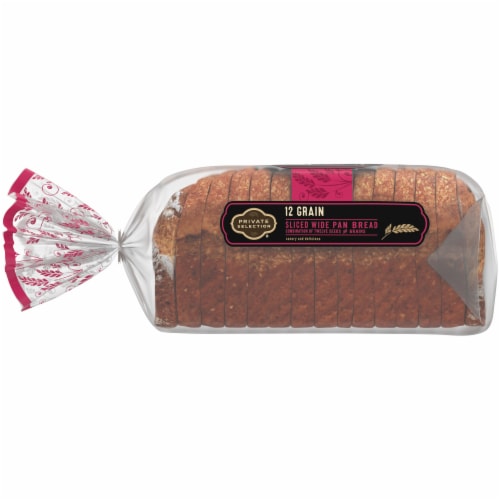 Private Selection® 12 Grain Sliced Wide Pan Bread Perspective: left