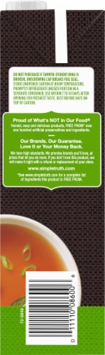 Simple Truth Organic® Beef Bone Broth Perspective: left
