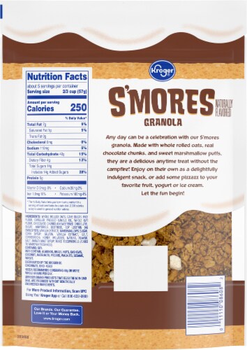 Kroger® S'mores Granola Cereal Clusters Perspective: left
