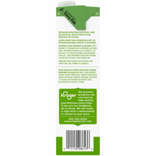 Simple Truth Organic® Fat Free Vegetable Broth Perspective: left