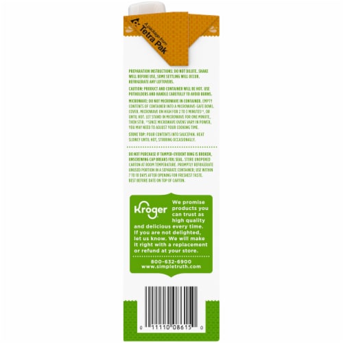 Simple Truth Organic® Gluten Free Free Range Chicken Stock Perspective: left