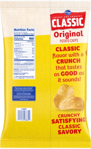 Kroger® Classic Potato Chips Perspective: left