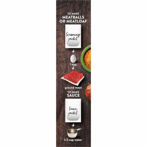 Kroger® Season & Sauce Ancho Chile with Rojo Mole Meatball & Meatloaf Kit Perspective: left