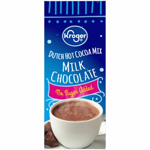 Kroger® No Sugar Added Milk Chocolate Dutch Hot Cocoa Mix Perspective: left