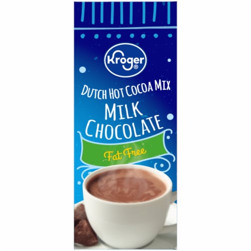 Kroger® Fat Free Milk Chocolate Dutch Hot Cocoa Mix Perspective: left