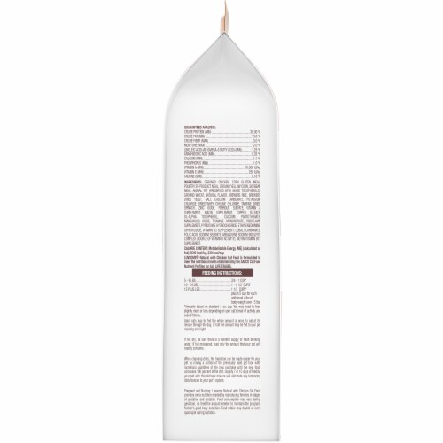 Luvsome® Natural Chicken Dry Cat Food Perspective: left
