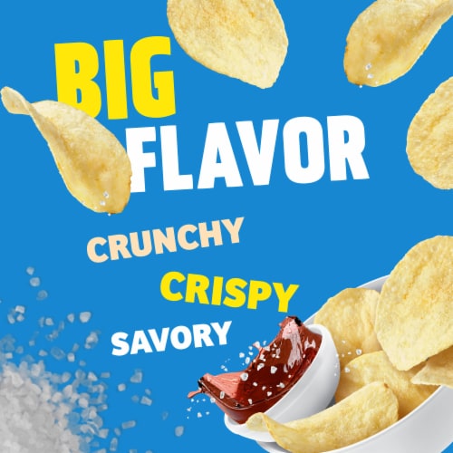 Kroger® Salt & Vinegar Potato Chips Perspective: left